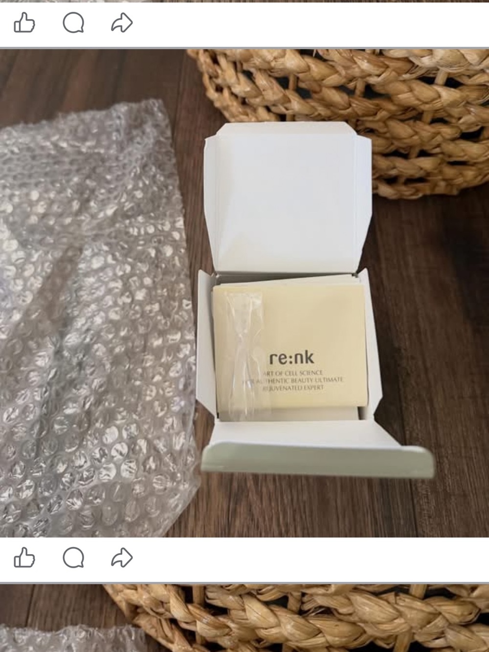 Re:nk Cell to Cell Cream Advanced 50ml 1.69 fl oz Korean Skincare - New In Box - Picture 3 of 4